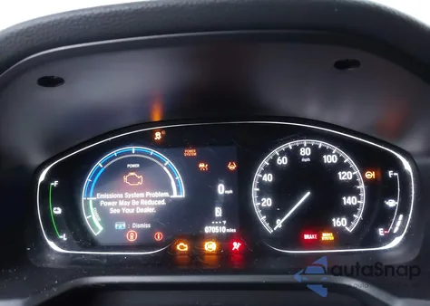 2021 Honda Accord Hybrid Touring z USA, uszkodzony, nr VIN 1HGCV3F98MA007589